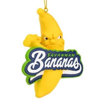 
              Tree Buddees x Savannah Bananas Logo Baseball Ornament
            