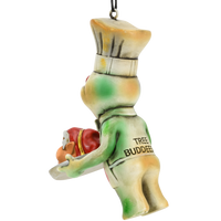 
              Sadistic Zombie Baker Halloween / Christmas Decoration Funny Dark Humor Ornament
            