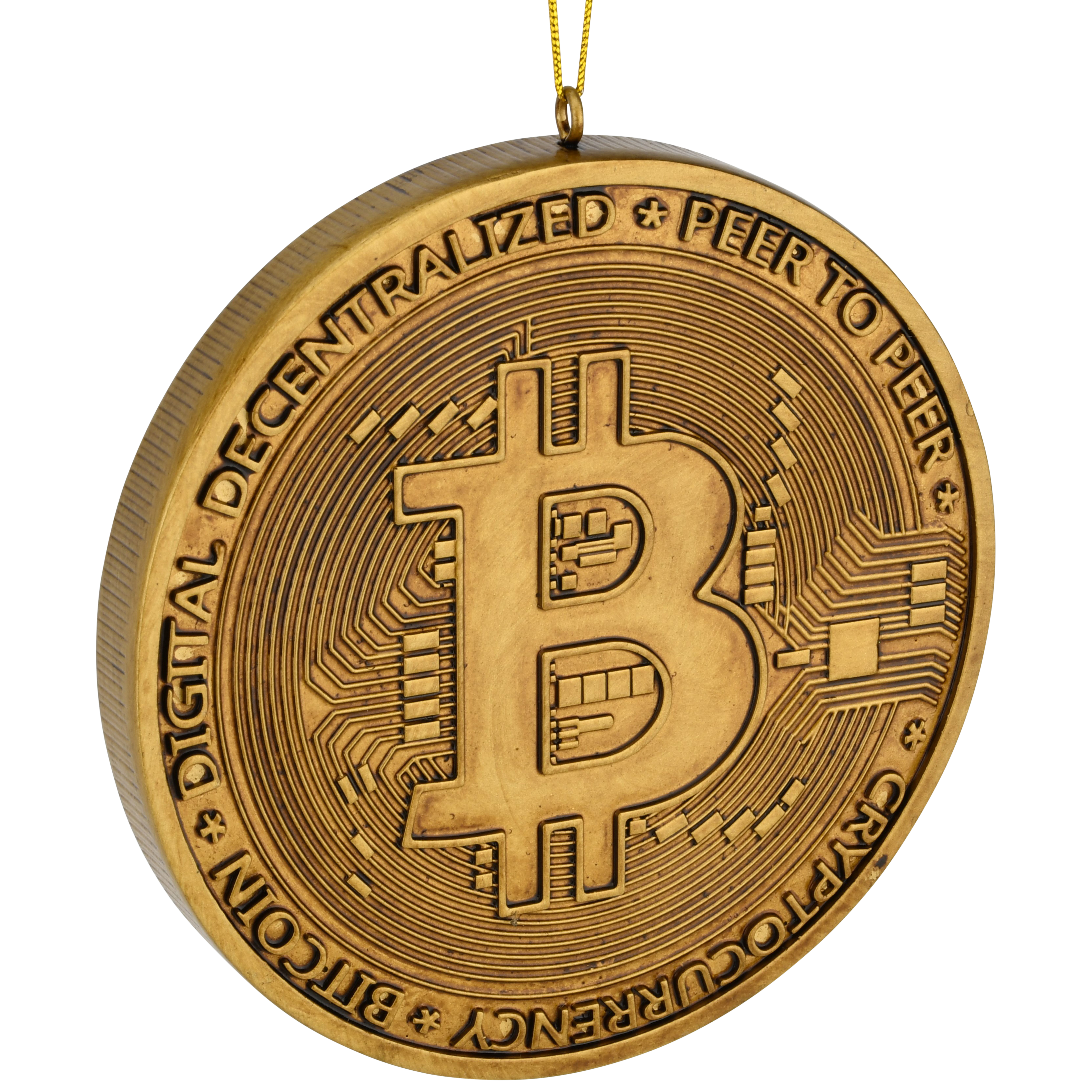 Bitcoin Christmas Ornament Cryptocurrency Money Ornaments