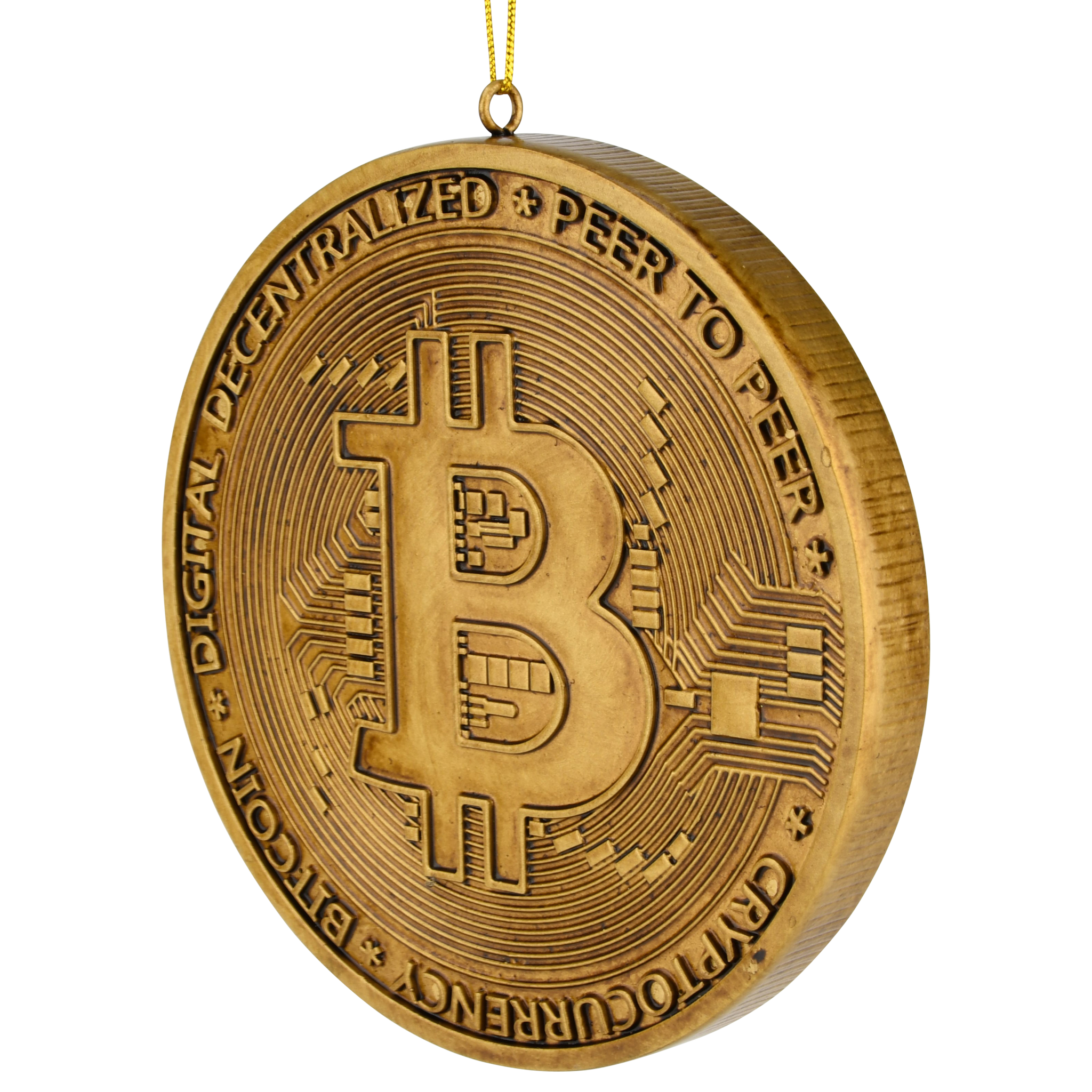 Bitcoin Christmas Ornament Cryptocurrency Money Ornaments| Tree Buddees