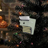 
              All Work No Play Typewriter Halloween / Christmas Ornaments
            