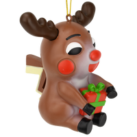 
              Anime Christmas Ornament Collection 3 Pack - Santa, Mrs. Claus & Reindeer Cartoon Character Holiday Decor
            