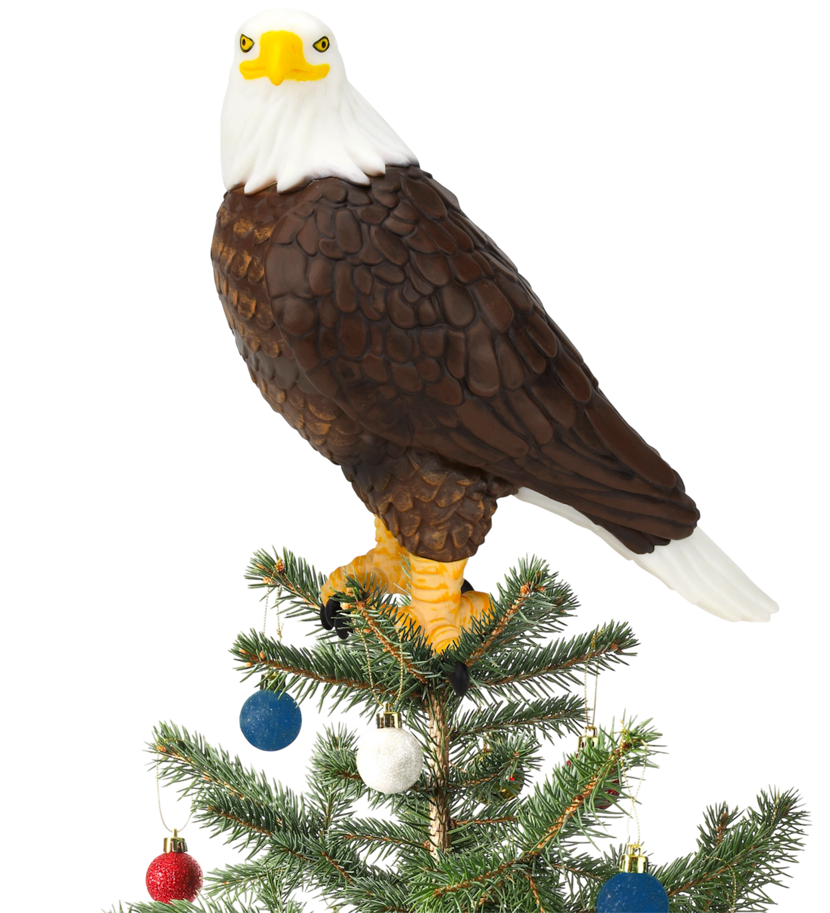 Bald Eagle Christmas Tree Topper - 10