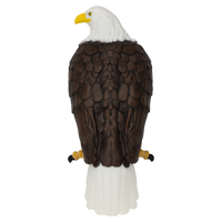 
              Bald Eagle Christmas Tree Topper - 10" Patriotic Holiday Decoration
            