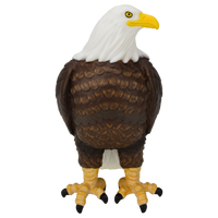 
              Bald Eagle Christmas Tree Topper - 10" Patriotic Holiday Decoration
            