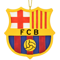 
              Tree Buddees x FC Barcelona Futbol Club Barça Crest Soccer Ornament
            