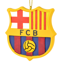 
              Tree Buddees x FC Barcelona Futbol Club Barça Crest Soccer Ornament
            