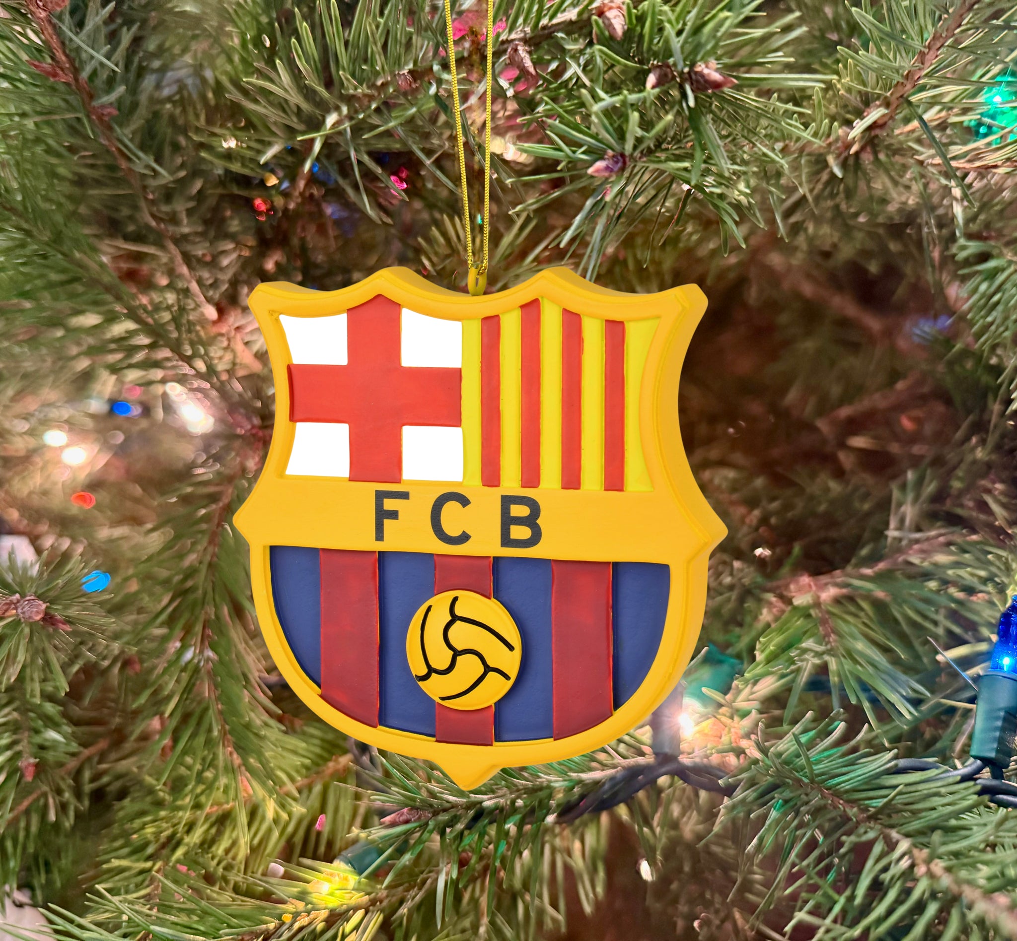 Tree Buddees x FC Barcelona Futbol Club Barça Crest Soccer