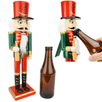 
              Beercracker® – Bottle Opener Nutcracker 15 Inch Tall Functional Bottle Opening Décor for Beer Lovers
            