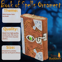 
              Book of Spells Witches Witchcraft Decoration Halloween Ornament
            