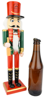 
              Beercracker® – Bottle Opener Nutcracker 15 Inch Tall Functional Bottle Opening Décor for Beer Lovers
            