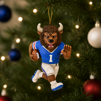 
              Football Playing Buffalo Sports Collectable Christmas Ornament
            