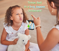 
              Tinker Bell in a Bug Zapper Funny Christmas Ornaments
            