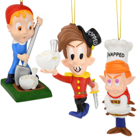 
              Cracked Cereal Killers Ornaments Funny Cereal Mascot Parody - Collect All 3
            