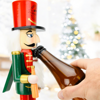 
              Beercracker® – Bottle Opener Nutcracker 15 Inch Tall Functional Bottle Opening Décor for Beer Lovers
            