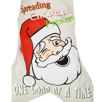 
              Funny Santa's Sack Christmas Bags for Gifts, Stocking Canvas Bag
            