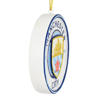 
              Tree Buddees x Manchester City F.C. Football Club Team Crest Ornament
            