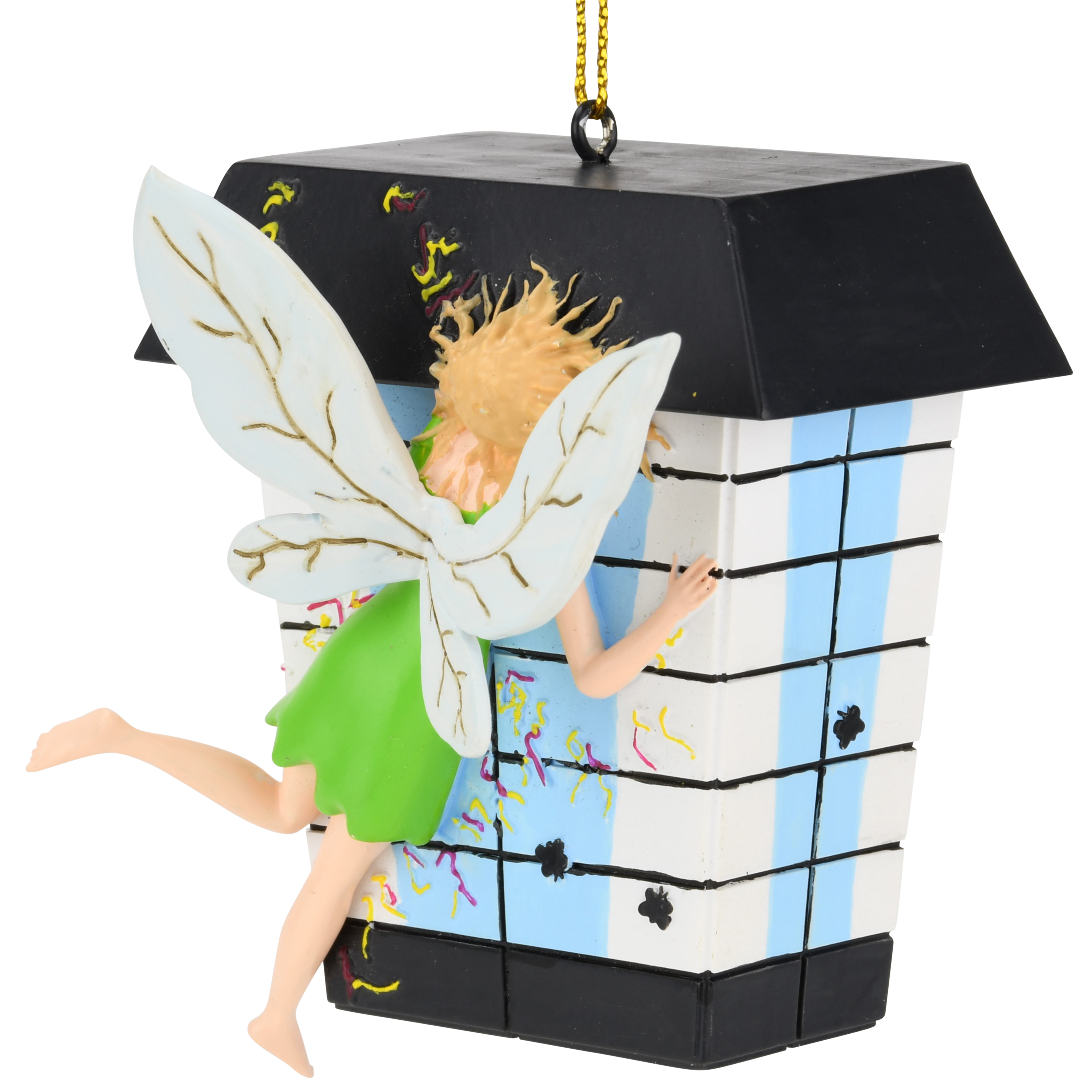 Tinker Bell in a Bug Zapper Funny Christmas Ornaments