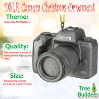 
              DSLR Camera Christmas Ornament
            