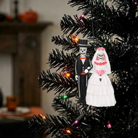 
              Death Do Us Part Skeleton Ornament or Wedding Cake Topper – Bride & Groom
            