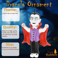 
              Dracula Vampire Halloween Ornament
            