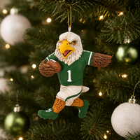 
              Football Playing Eagle Sports Collectable Christmas Ornament
            
