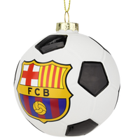 
              Tree Buddees x FC Barcelona Official Futbol Club Ornament Barça Soccer Limited Edition - Glass Barca Ball
            