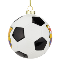 
              Tree Buddees x FC Barcelona Official Futbol Club Ornament Barça Soccer Limited Edition - Glass Barca Ball
            
