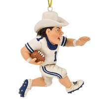 
              Football Playing Rancher Sports Collectable Christmas Ornament
            