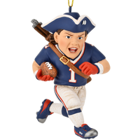 
              Football Playing Yankee Sports Collectable Christmas Ornament
            