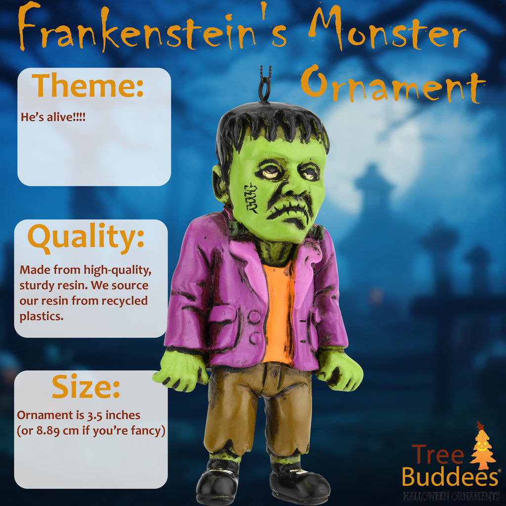 universal monsters ornaments Tree Buddees Frankenstein's Monster Halloween Ornaments