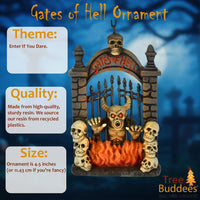 
              Gates of Hell Halloween Horror Ornament Spooky Devil Decoration
            