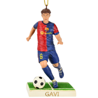
              Tree Buddees x FC Barcelona Futbol Club Ornament Barça Soccer Player - Gavi
            