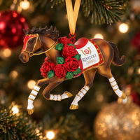 
              Tree Buddees x Kentucky Derby Limited Edition Churchill Downs Horse Ornament
            