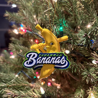 
              Tree Buddees x Savannah Bananas Logo Baseball Ornament
            