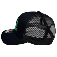 
              Tree Buddees Embroidered Mesh Snapback Hat - Black
            