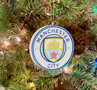 
              Tree Buddees x Manchester City F.C. Football Club Team Crest Ornament
            