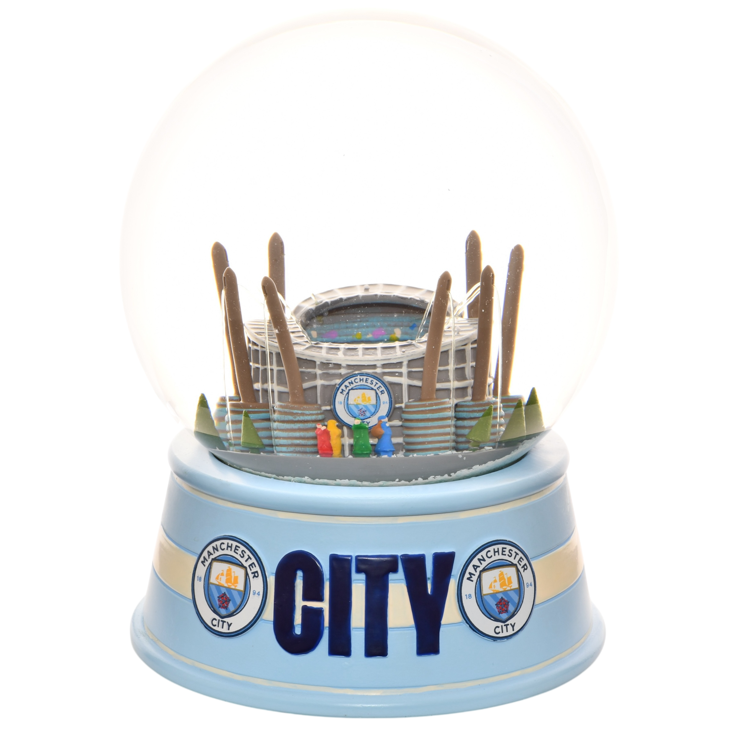 Tree Buddees x Manchester City F.C. Official Etihad Stadium Snowglobe Limited Edition Snow Globe Collectable