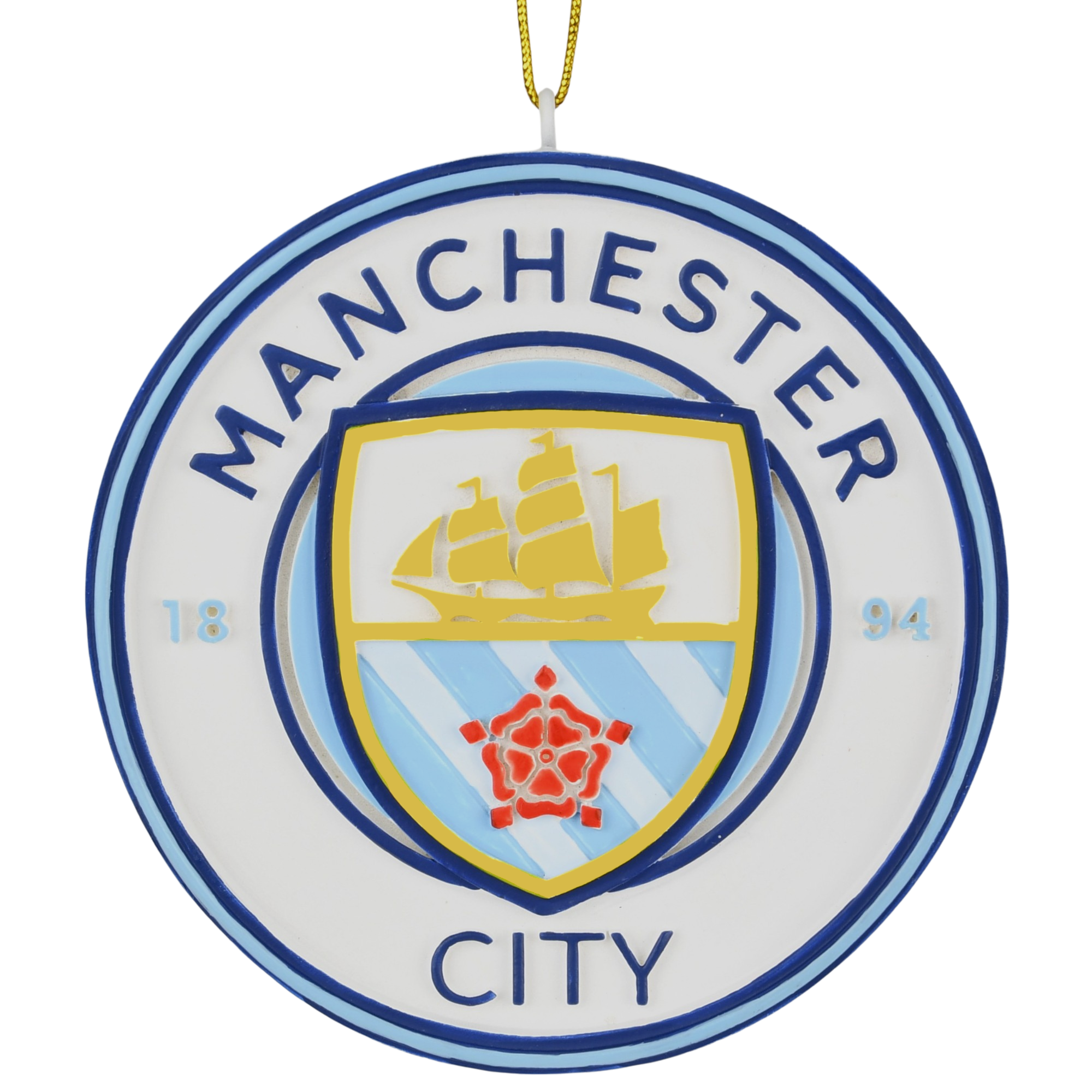 Tree Buddees x Manchester City F.C. Football Club Team Crest Ornament
