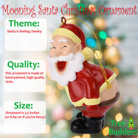 
              Mooning Santa Claus™ Christmas Ornament
            