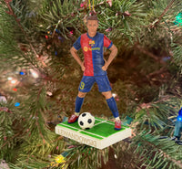 
              Tree Buddees x FC Barcelona Futbol Club Ornament Barça Soccer Player - Lewandowski
            