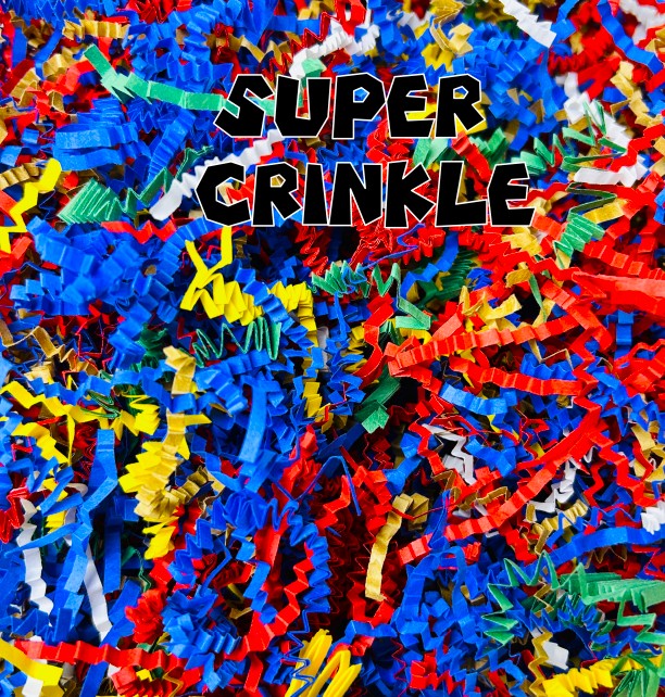 1 Pound of Super Video Game Themed Crinkle Paper Shred for Gift Baskets and Packaging