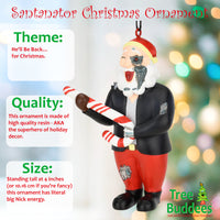 
              Santanator Robot Santa Christmas Ornament Decoration
            