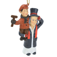
              Scrooge and Tiny Tim from A Christmas Carol Ornament
            