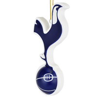 
              Tree Buddees x Tottenham Hotspur F.C. Official Bauble Limited Edition Spurs Christmas Ornament Premier League Team - Spurs Logo
            