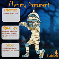 
              Walking Mummy Halloween Ornament
            