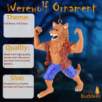 
              Werewolf Halloween Ornament
            