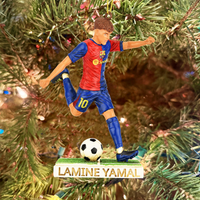 
              Tree Buddees x FC Barcelona Futbol Club Ornament Barça Soccer Player - Yamal
            
