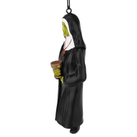 
              Creepy Zombie Nun Halloween Horror Ornament Spooky Decoration
            