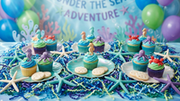 
              1 Pound of Under The Sea Themed Crinkle Paper Shred for Gift Baskets and Packaging
            